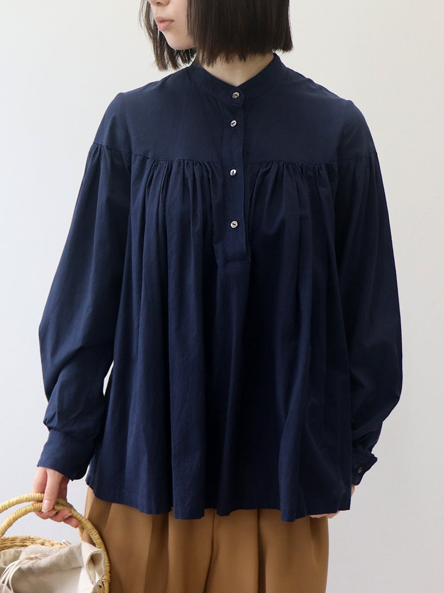 【615】ギャザーウィンドブラウス