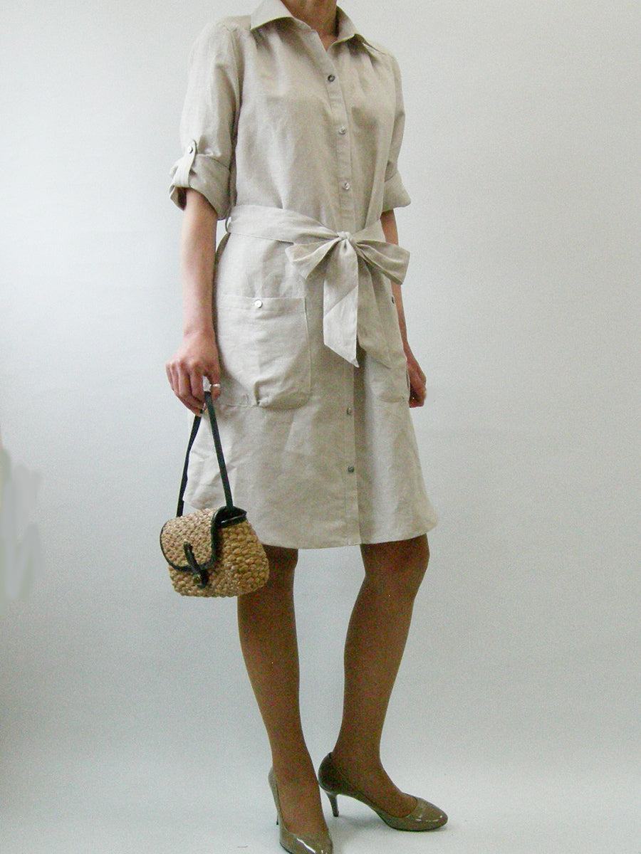 【408】サマーシャツワンピース