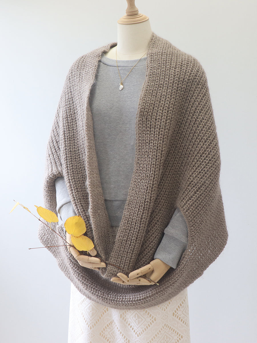 手編み製図　多機能スヌード【N20】