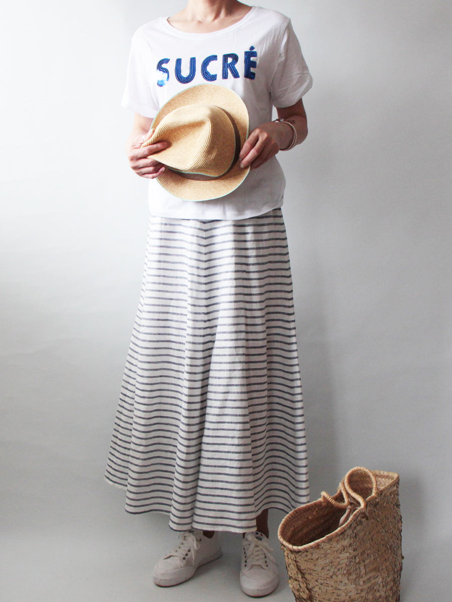 【532】 トライアングル切り替えマキシスカート