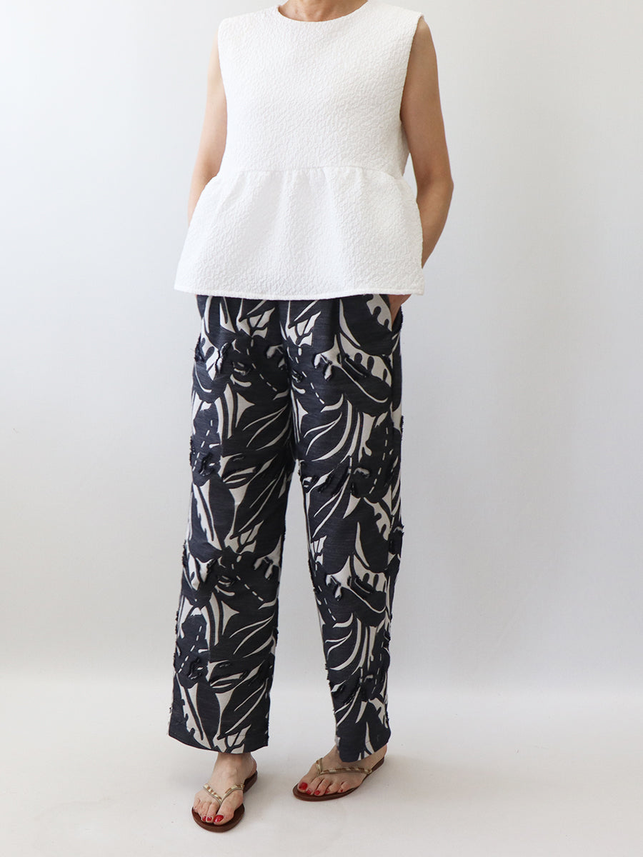 【875】ノースリーブティアードワンピース