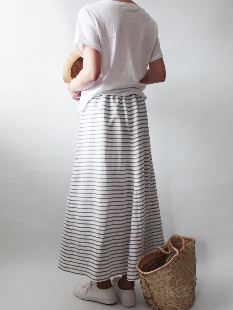 【532】 トライアングル切り替えマキシスカート