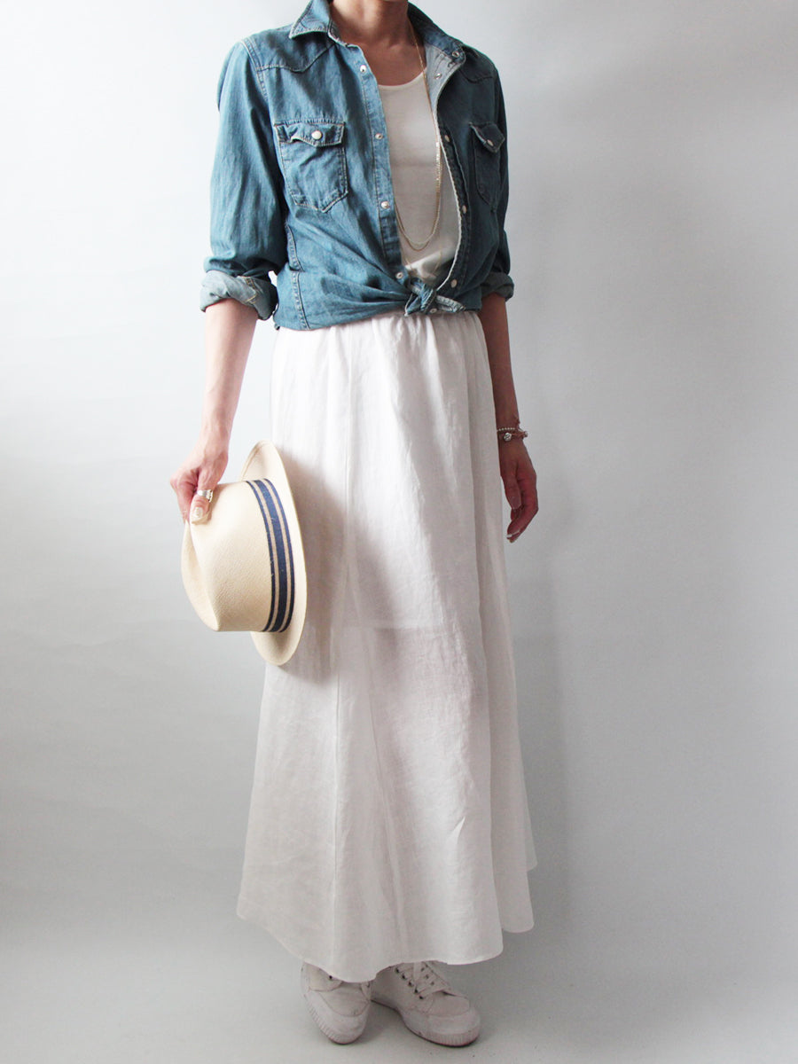 【532】 トライアングル切り替えマキシスカート