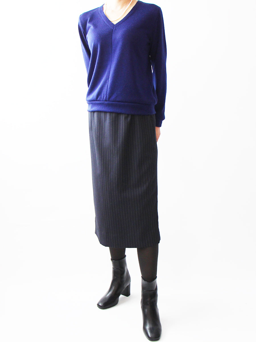 【685】ロングシンプルタイトスカート