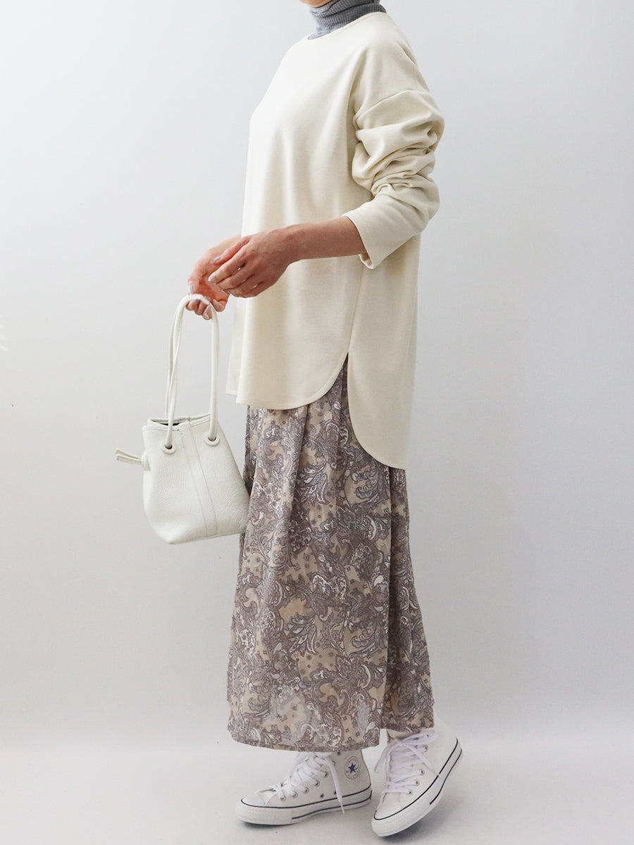 【845】レイヤードロングTシャツ