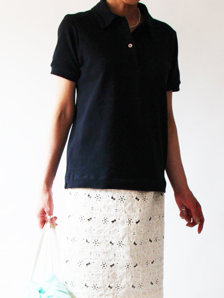 【465】ボーイフレンドポロシャツ
