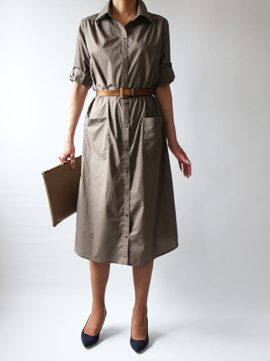 【408】サマーシャツワンピース