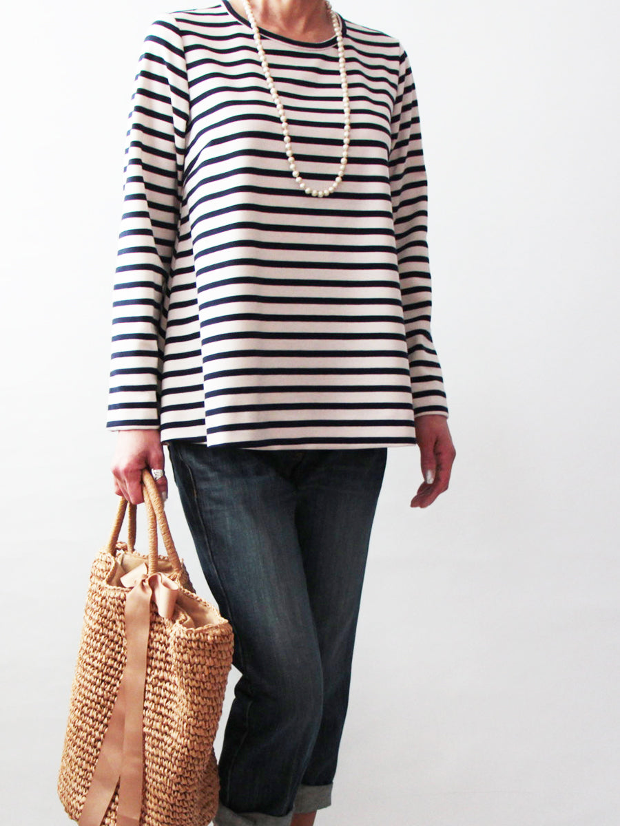 【500】フレアーシンプルプルオーバー