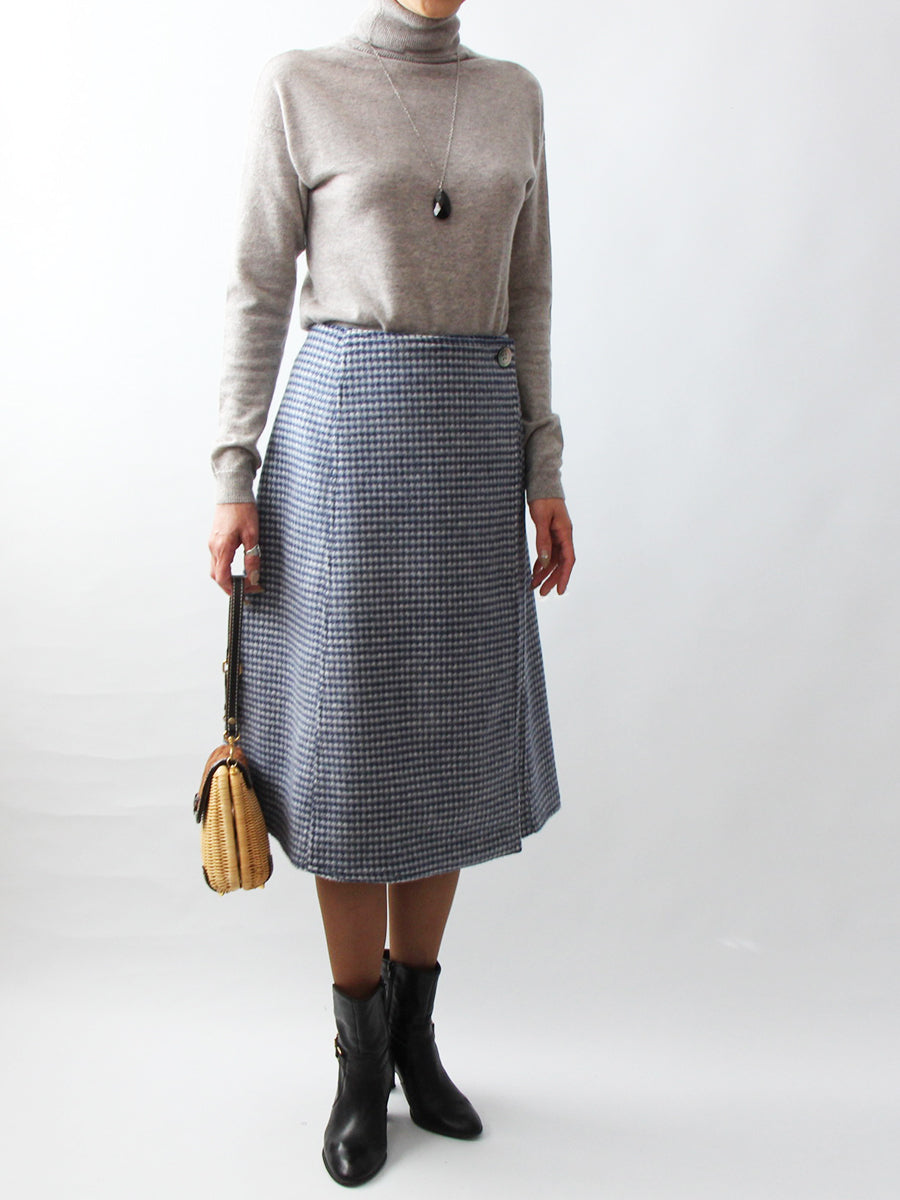 【606】ラップ台形スカート