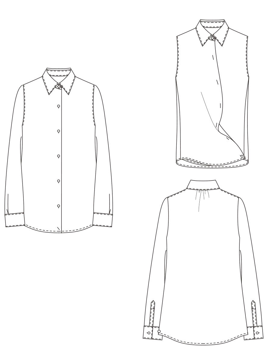 [392] Simple cache-coeur shirt