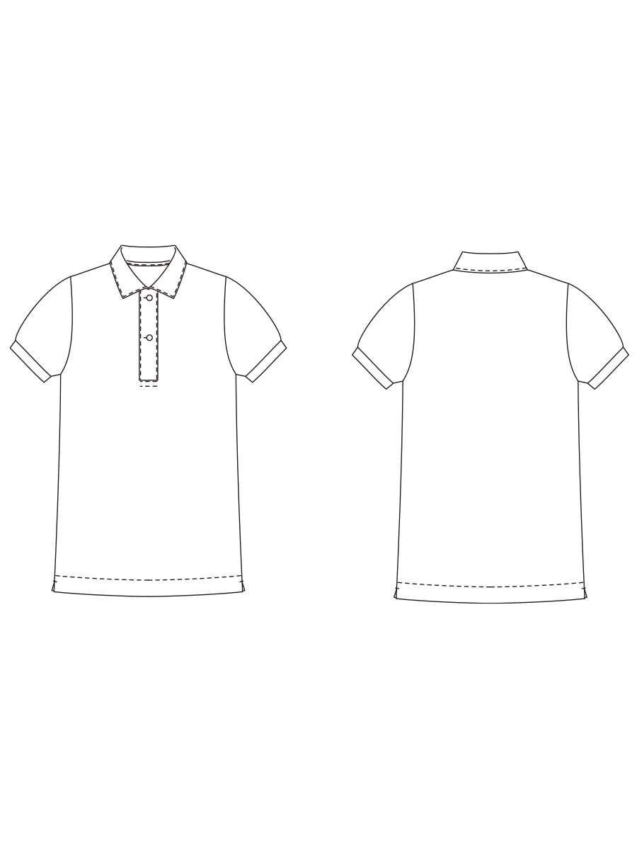 【465】ボーイフレンドポロシャツ