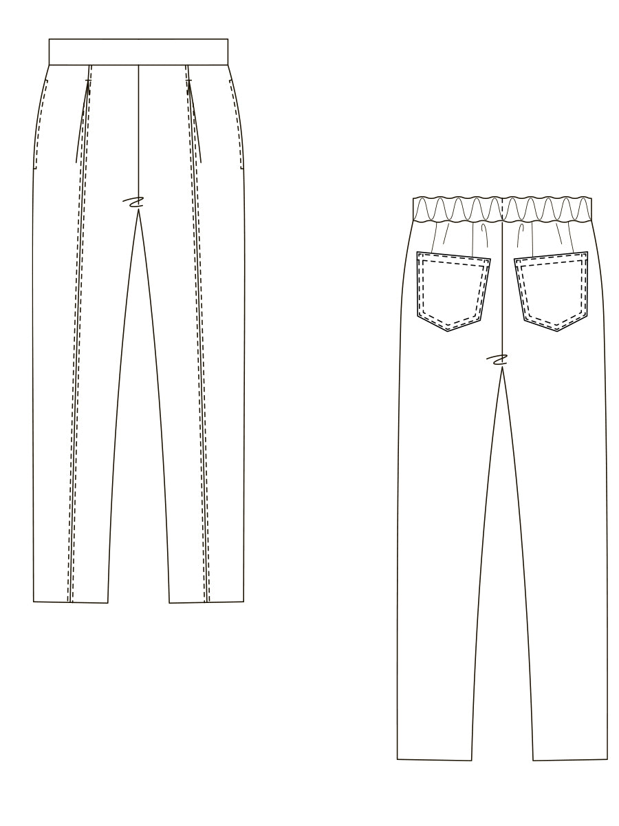 [863] Jogger pants (English) 