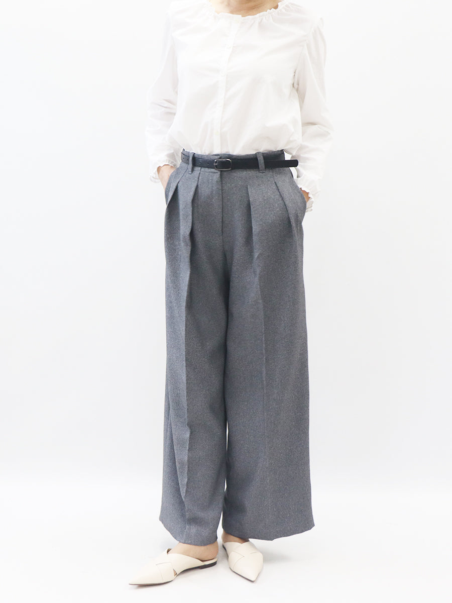 [686] 2 tuck wide pants