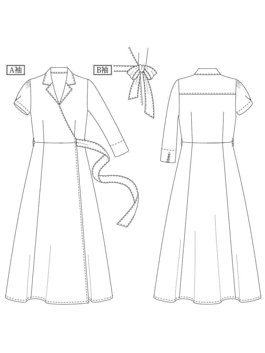 [811] Wrap dress Ⅱ