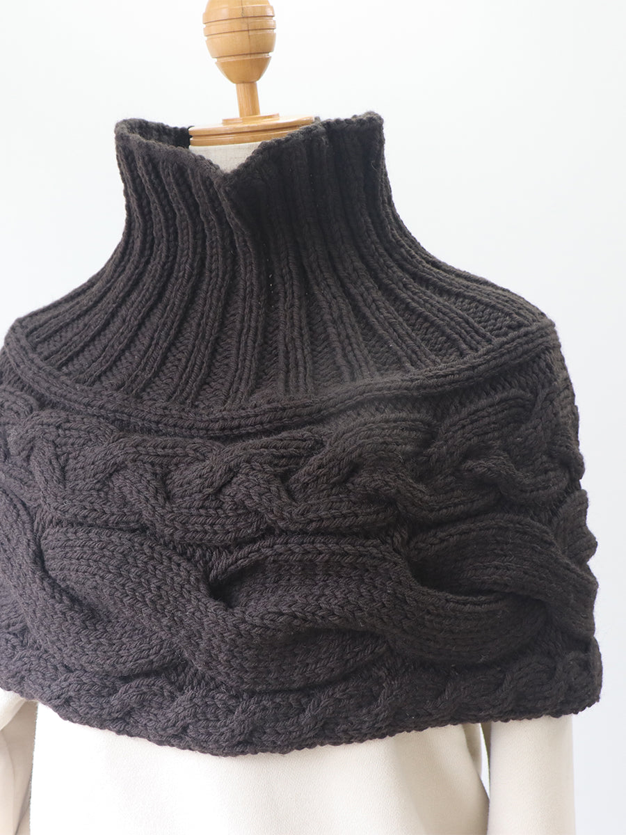 N10】手編み製図 ショートケープ – Couleure