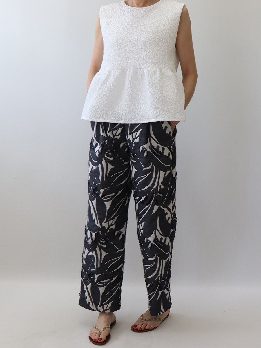 【875】ノースリーブティアードワンピース