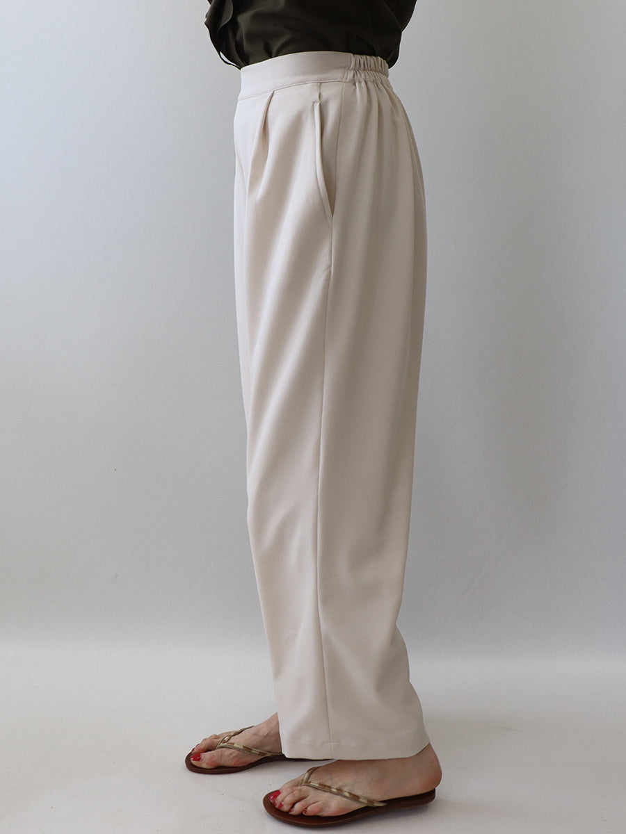 [847] Center press straight pants