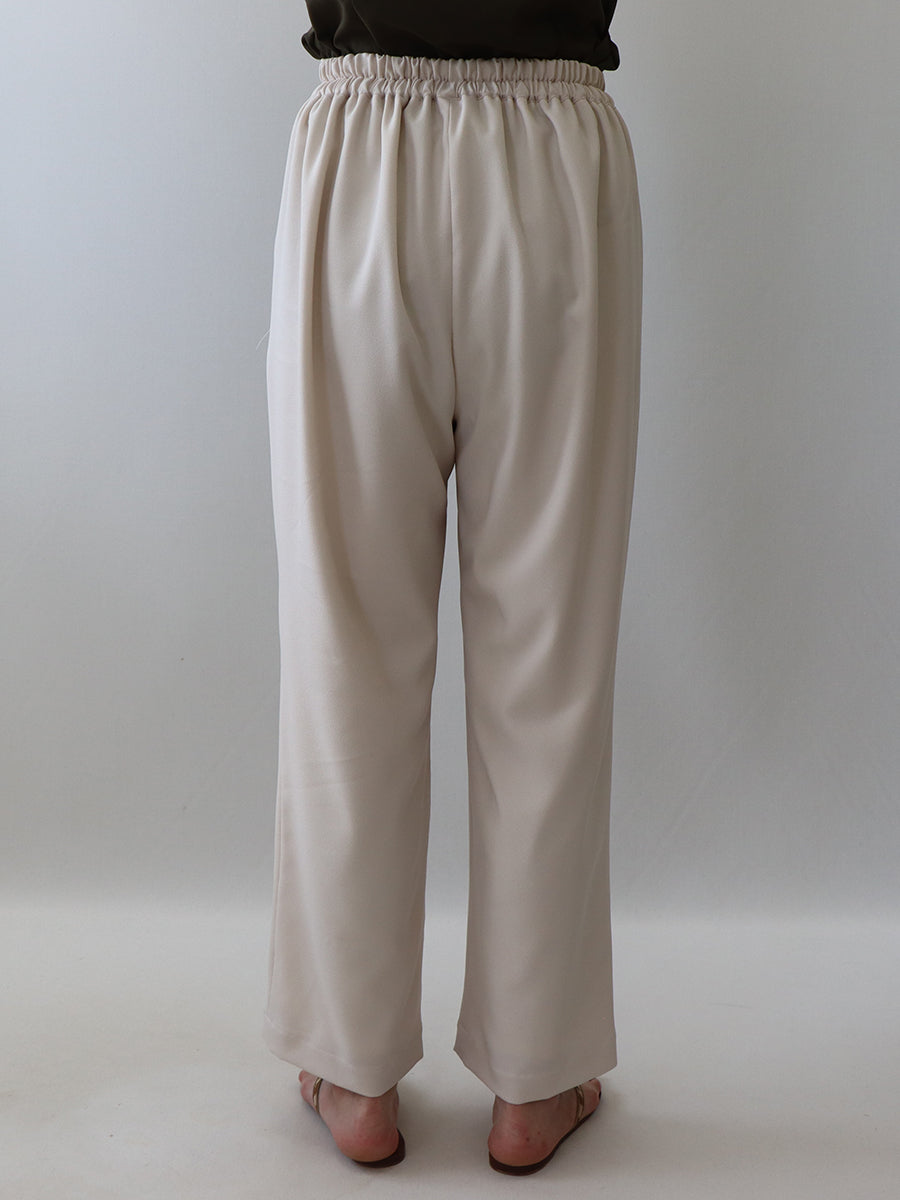 [847] Center press straight pants