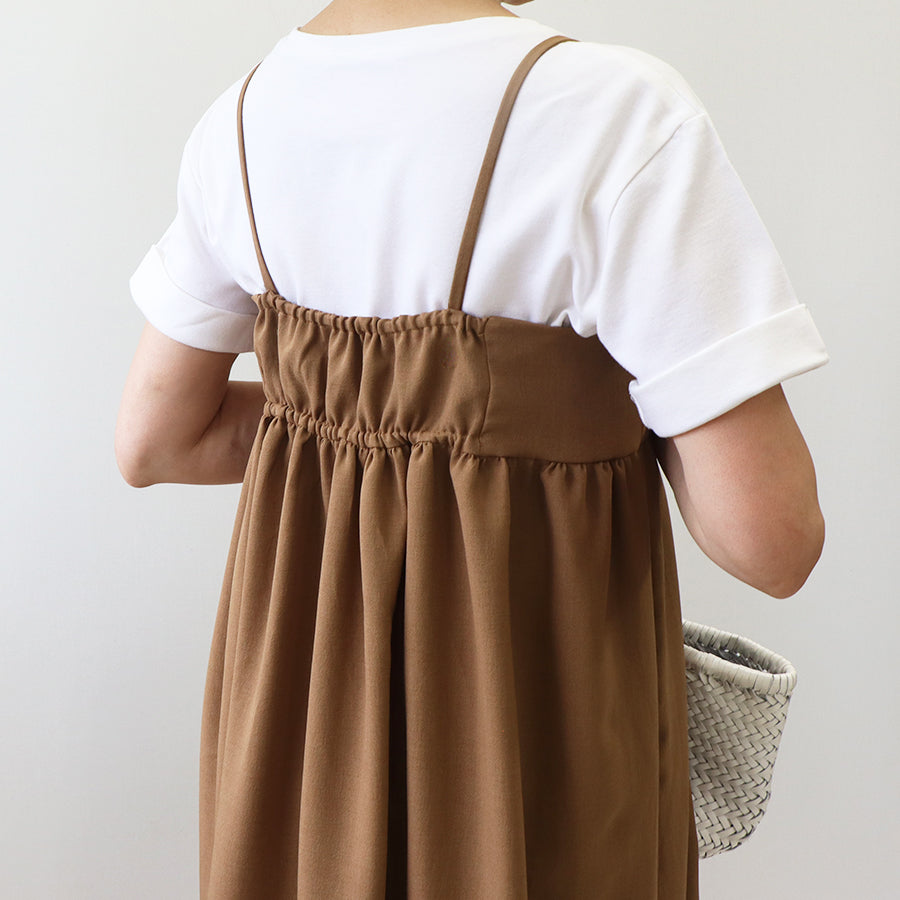 [872] Bare top camisole dress