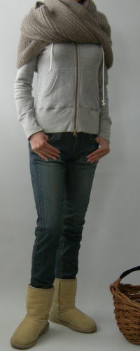 手編み製図　多機能スヌード【N20】