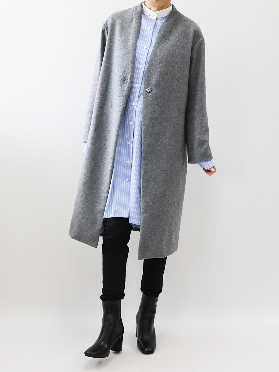 [840] Drop sleeve gown coat 2