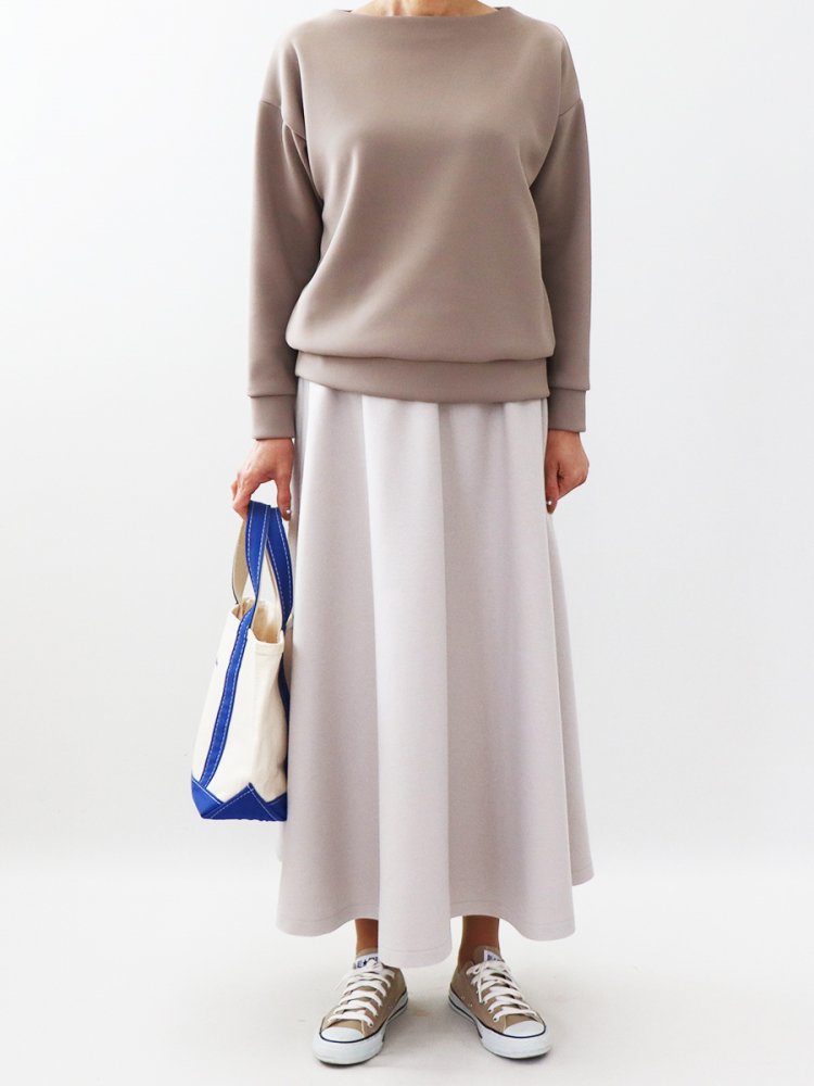 [793] Waist elastic flared skirt