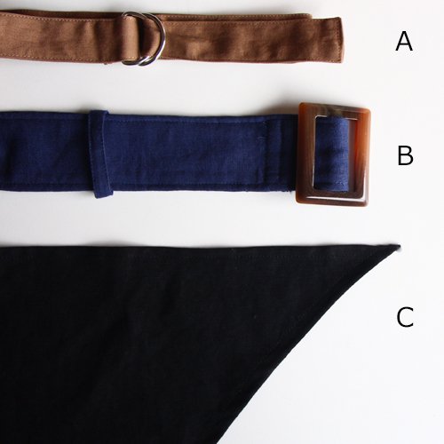 [824] Waist mark belt 3 types