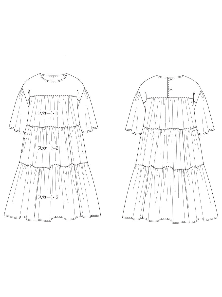 [779] Tiered dress