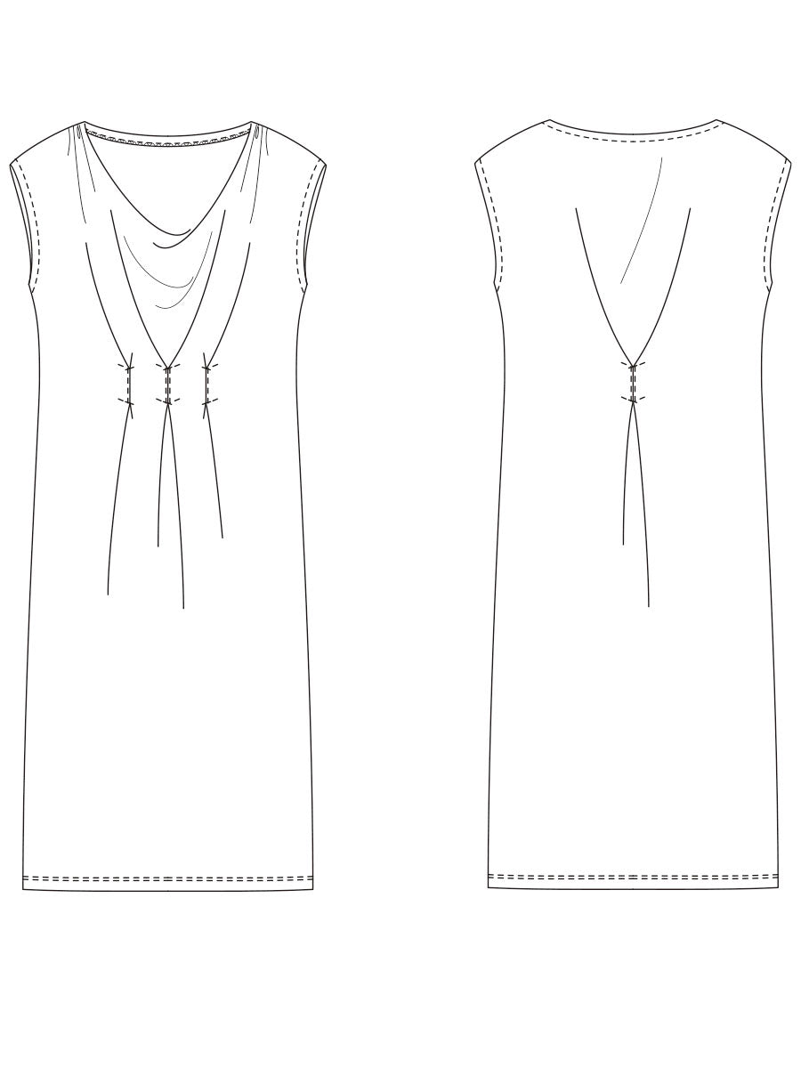 [786] drape dress Ⅱ