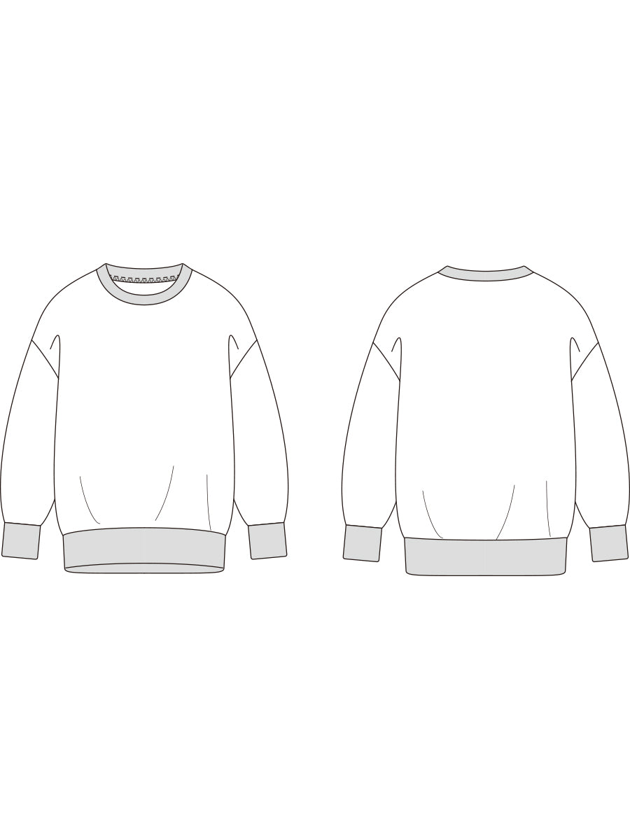 [846] Simple sweatshirt