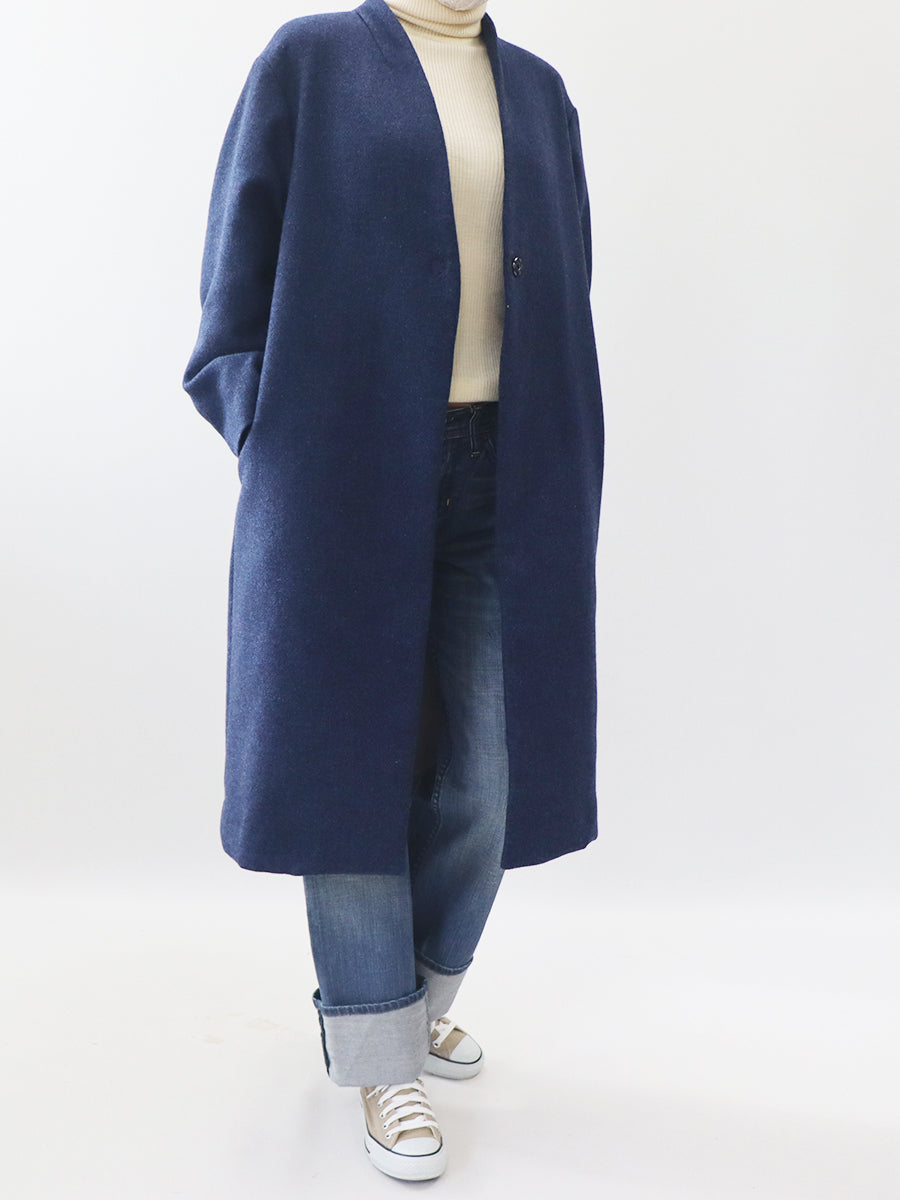 [840] Drop sleeve gown coat 2